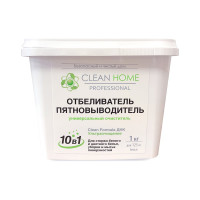 Отбеливатель CLEAN HOME пятновыводитель / очиститель 10 в 1 (порошок) 1000 г 452