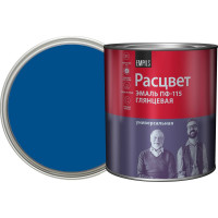 Эмаль Расцвет ПФ-115 синяя, 2.7 кг 9781