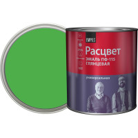 Эмаль Расцвет ПФ-115 салатовая, 2.7 кг 9597
