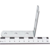 Бытовой оцинкованный уголок LUCKY Guy 75x75x20x2 мм 200 02 7575 20 0