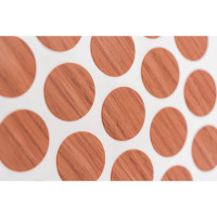 Заглушка на клею Локри пластина орех итальянский 50 шт. ЗКП орех итальянский