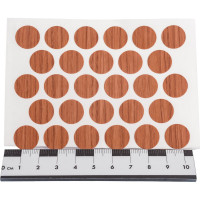 Заглушка на клею Локри пластина орех итальянский 50 шт. ЗКП орех итальянский