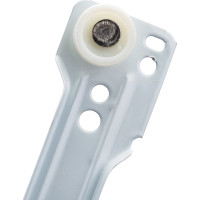 Роликовые направляющие Локри 400 мм, белые, 2 шт. EDS003-L 400 MM WHIT