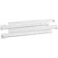 Роликовые направляющие Локри 500 мм, белые, 2 шт. EDS003-L 500 MM WHIT