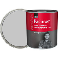 Грунт-эмаль по ржавчине Расцвет алкидная, светло-серая, 2.7 кг 72971
