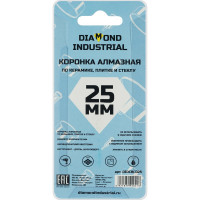 Коронка алмазная по керамике, плитке и стеклу 25 мм Diamond Industrial DIDCBC025