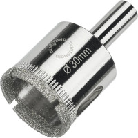 Коронка алмазная по керамике, плитке и стеклу 30 мм Diamond Industrial DIDCBC030