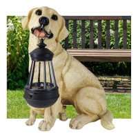 Садовая фигурка "Собака" на солнечной батарее КОСМОС KOC_SOL102_D