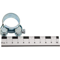 Силовой хомут Nord-Yada Д: 27-29 мм, Ш: 18 мм, Т: 0,6 мм, болт: М5х40, оцинкованная сталь 905986