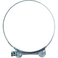 Силовой хомут Nord-Yada Д: 104-112 мм, Ш: 24 мм, Т: 1,5 мм, болт: М8х75, оцинкованная сталь 906005