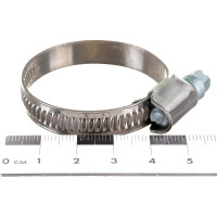 Червячный хомут Nord-Yada 25-40 мм, нерж. сталь 900258
