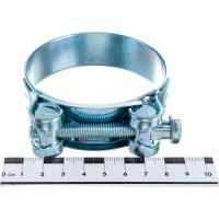 Силовой хомут Nord-Yada Д: 68-73 мм, Ш: 24 мм, Т: 1.5 мм, болт: М8х70, оцинкованная сталь 905999