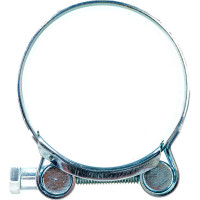 Силовой хомут Nord-Yada Д: 52-55 мм, Ш: 22 мм, Т: 1,2 мм, болт: М6х55, оцинкованная сталь 905994