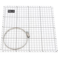 Червячный хомут Nord-Yada 70-90 мм, нерж. сталь 900264