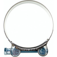 Силовой хомут Nord-Yada Д: 60-63 мм, Ш: 22 мм, Т: 0,6 мм, болт: М6х60, нерж. сталь 902887