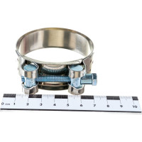 Силовой хомут Nord-Yada Д: 60-63 мм, Ш: 22 мм, Т: 0,6 мм, болт: М6х60, нерж. сталь 902887