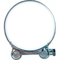 Силовой хомут Nord-Yada Д: 60-63 мм, Ш: 22 мм, Т: 1,2 мм, болт: М6х55, оцинкованная сталь 905996