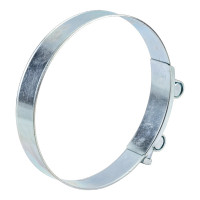 Силовой хомут Nord-Yada Д: 149-161 мм, Ш: 26 мм, Т: 1,7 мм, болт: М10х85, оцинкованная сталь 906010