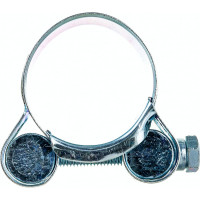 Силовой хомут Nord-Yada Д: 26-28 мм, Ш: 18 мм, Т: 0,6 мм, болт: М5х40, оцинкованная сталь 905985