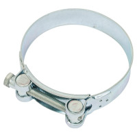 Силовой хомут Nord-Yada Д: 98-103 мм, Ш: 24 мм, Т: 1,5 мм, болт: М8х75, оцинкованная сталь 906004