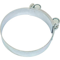 Силовой хомут Nord-Yada Д: 98-103 мм, Ш: 24 мм, Т: 1,5 мм, болт: М8х75, оцинкованная сталь 906004