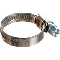 Червячный хомут Nord-Yada 20-32 мм, нерж. сталь 900257