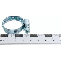 Червячный хомут Nord-Yada 16-27 мм, оцинк. сталь 904415