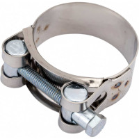 Силовой хомут Nord-Yada Д: 44-47 мм, Ш: 22 мм, Т: 0,6 мм, болт: М6х60, нерж. сталь 902883