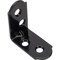 Мебельный уголок Левша 30x30x16, черный, 6 шт. У8-5009.Ч