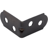 Мебельный уголок Левша 30x30x16, черный, 6 шт. У8-5009.Ч