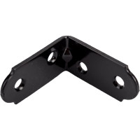 Мебельный уголок Левша 40x40x20, черный, 4 шт. У8-5018.Ч