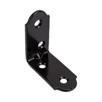 Мебельный уголок Левша 40x40x20, черный, 4 шт. У8-5018.Ч