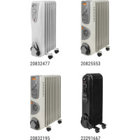 Масляный обогреватель TDM ELECTRIC белый, 1500 Вт, 7 сек, вент, регул. мощн. термостат SQ2501-0911