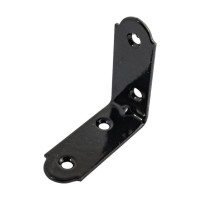 Мебельный уголок Левша 50x50x20, черный, 4 шт. У8-5019.Ч