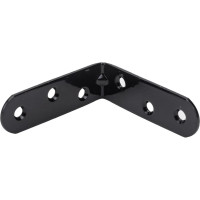 Мебельный уголок Левша 60x60x20, черный, 4 шт. У8-5029.Ч