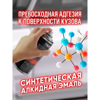 Автоэмаль 1К ремонтная белая 201 аэрозоль 520 мл TEXON ТХ651628 TX651628