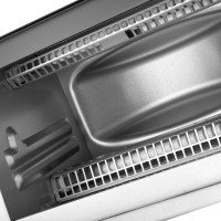 Мини-печь BRAYER 1200 Вт, 9 л, таймер 15 мин, регулировка температуры 65-230 С, механическое управление BR2600