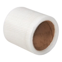 Строительная армирующая ГОСТ САМОКЛЕЯЩАЯСЯ СЕТКА GAVIAL (Серпянка для швов гипсокартона) 100мм20м 2010