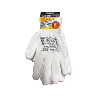 Рабочие нейлоновые перчатки Master-Pro® 10 пар СОФТТАЧ с полиуретановым покрытием 3113-NPU-S-10