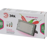 Светодиодный фитопрожектор для растений ЭРА FITO-80W-RB-LED-Y красно-синего спектра, Б0053082