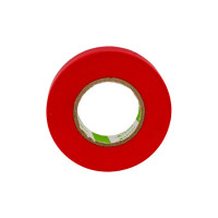 Изолента Econ 15 мм х 20 м, 0,15 мм, красный 15201503