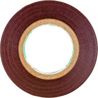 Изолента Econ 15 мм х 20 м, 0,15 мм, коричневый 15201508