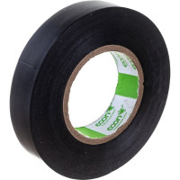 Изолента Econ 15 мм х 20 м, 0,15 мм, черный 15201501