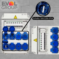 Щит с розетками навесной COMBOX 11 EVOL 0102-008-1