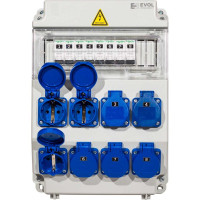 Щит с розетками навесной COMBOX 11 EVOL 0102-008-1