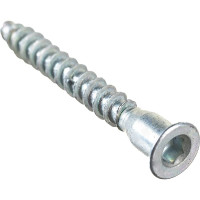 Шурупная стяжка Локри 6.3x50 мм, шестигранник, 20 шт. СТ 6,3