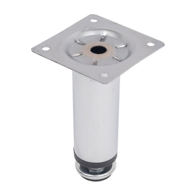 Регулируемая мебельная ножка Локри 30x100 мм, хром 125-021