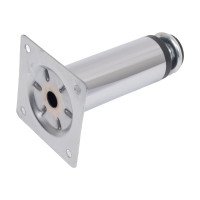 Регулируемая мебельная ножка Локри 30x100 мм, хром 125-021