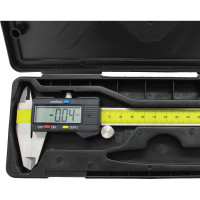Электронный штангенциркуль ON 150 мм, шаг 0,01 мм, пластик кейс 05-05-215