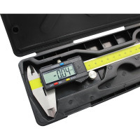 Электронный штангенциркуль ON 150 мм, шаг 0,01 мм, пластик кейс 05-05-215